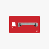 Eimer Halter Shadowboard – 5S Cleaning Station (Bo System) Rot