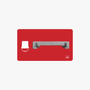 Eimer Halter Shadowboard – 5S Cleaning Station (Bo System) Rot