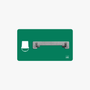 Eimer Halter Shadowboard – 5S Cleaning Station (Bo System) Grün