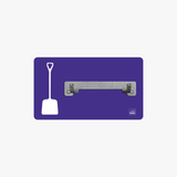 Schaufel Halter Shadowboard – 5S Cleaning Station (Bo System) Lila