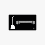Schaufel Halter Shadowboard – 5S Cleaning Station (Bo System) Schwarz