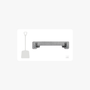 Schaufel Halter Shadowboard – 5S Cleaning Station (Bo System) Weiß