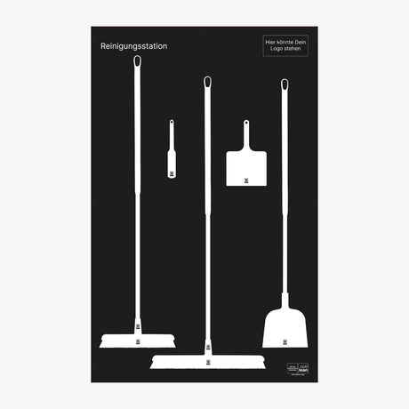 Cleaning Station Board Schwarz