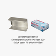 Halterung Einweghandschuhe