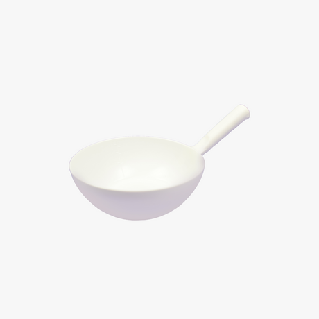 Schöpfkelle rund PP Weiss