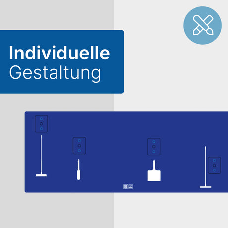 Schattenwand Klemmleiste