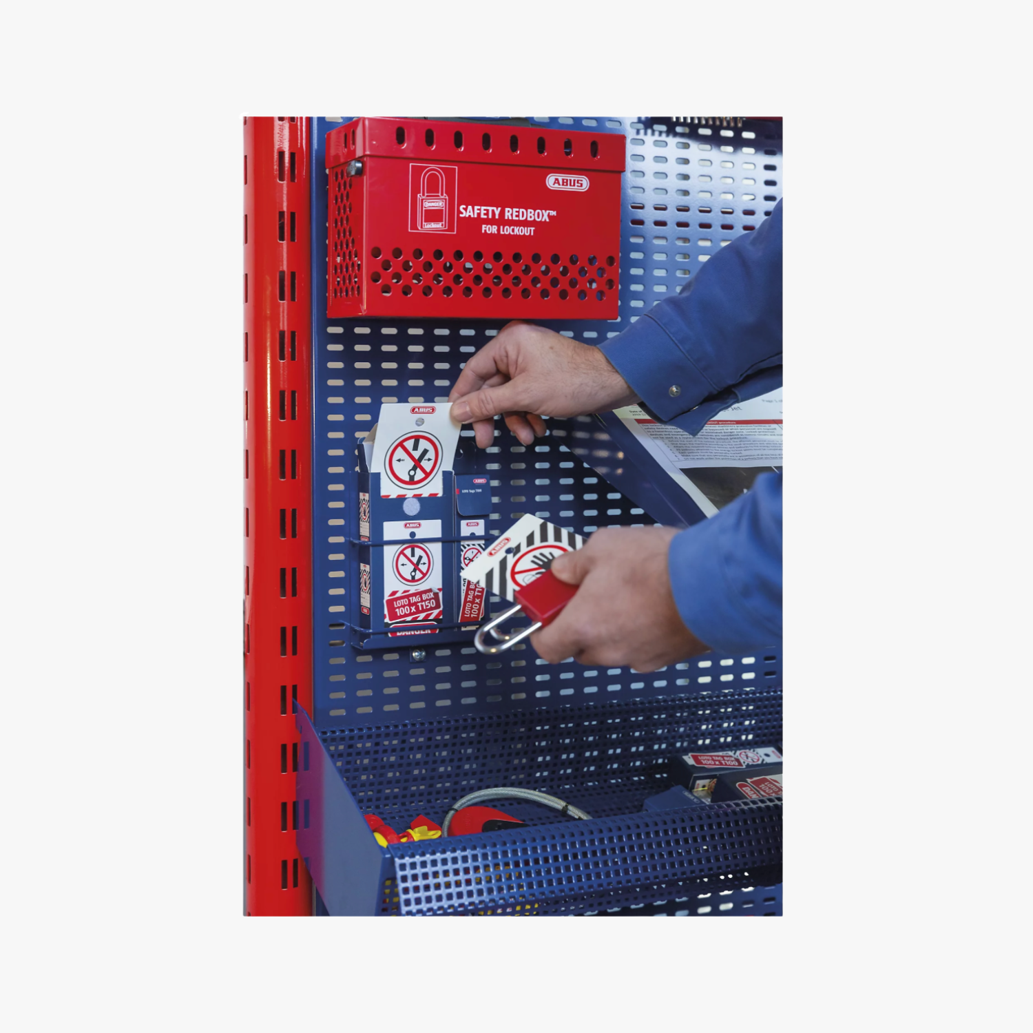 LOTO Warnanhänger T100 ABUS