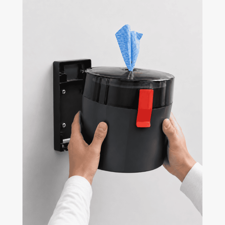 Papierspender für Schattenwand