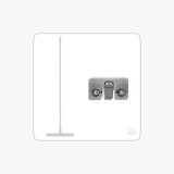Abzieher Halter Shadowboard – 5S Cleaning Station (Bo System) Weiß
