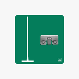 Schrubber Halter Shadowboard – 5S Cleaning Station (Bo System) Grün