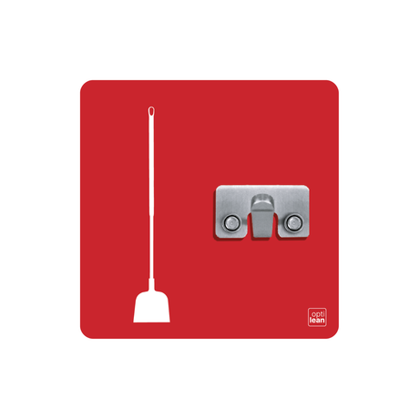Holsteiner Schaufel Halter Shadowboard – 5S Cleaning Station (Bo System)