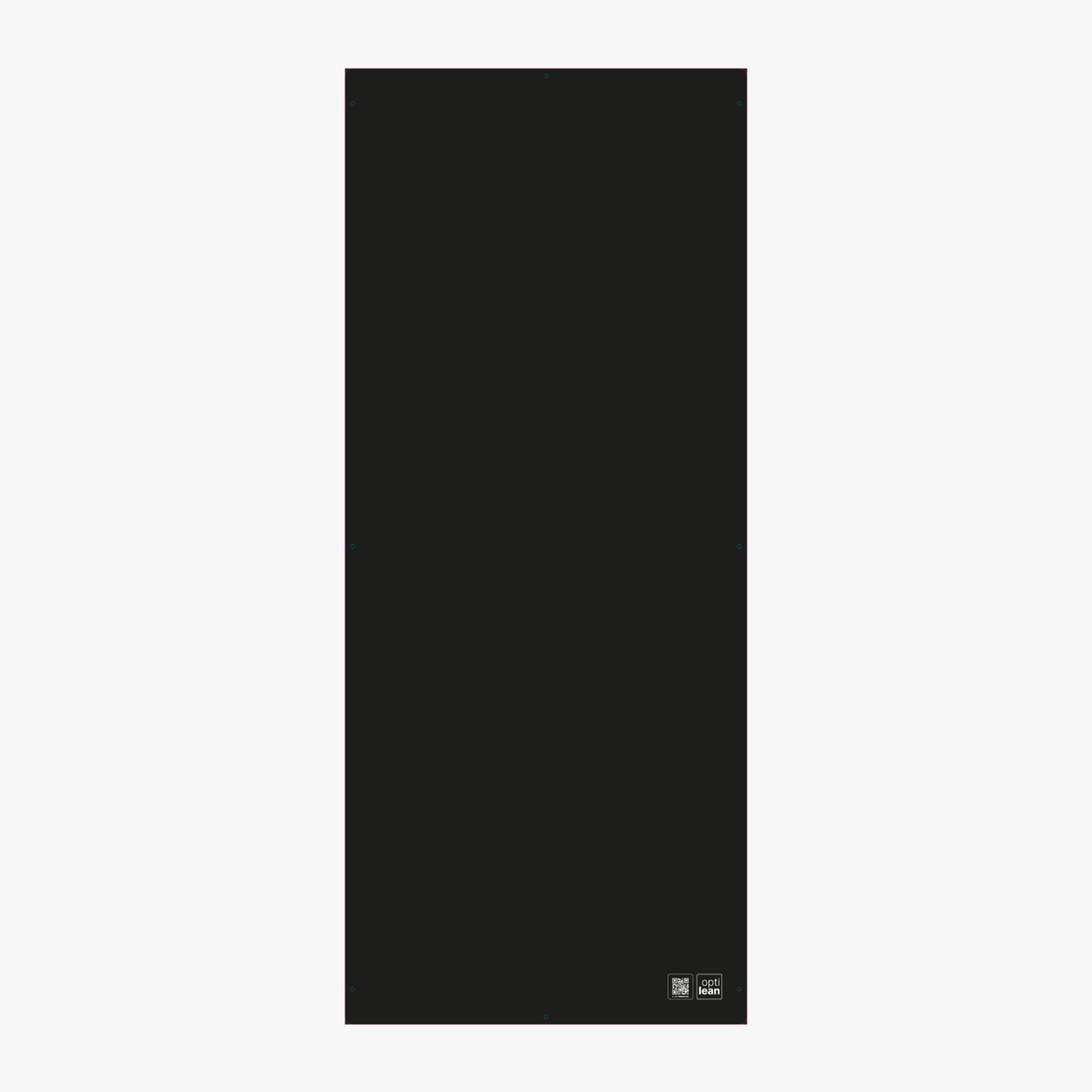 Schattenwand 80 cm x 1.90 m zum Konfigurieren schwarz