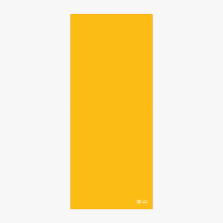 Schattenwand 80 cm x 1.90 m zum Konfigurieren gelb