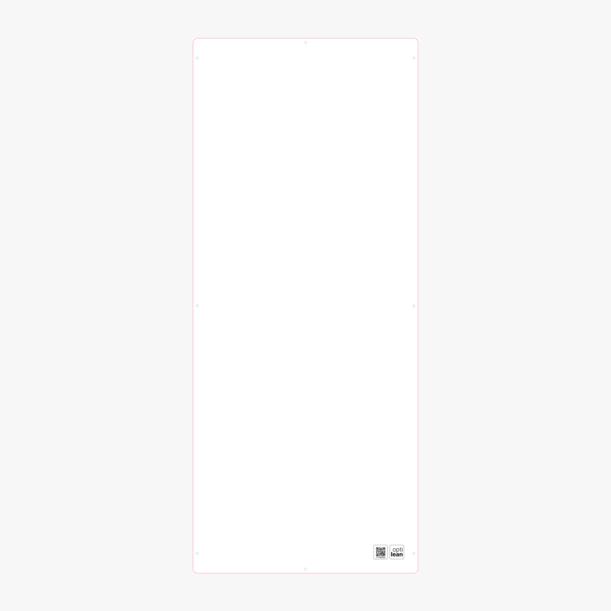 Schattenwand Weiß 80 cm x 1.90 m zum Konfigurieren weiß