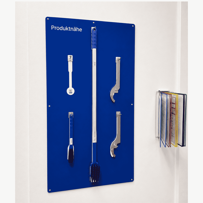 Shadowboard with Cleaning Tools HACCP for IFS Audit