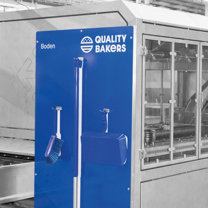 Schattenwand in der Produktion bei Quality Bakers