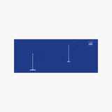 Shadowboard (Schattenwand, Klemmleiste) Blau Ohne Reinigungsgeräte