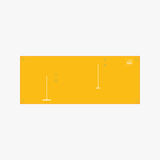 Shadowboard (Schattenwand, Klemmleiste) Gelb Ohne Reinigungsgeräte