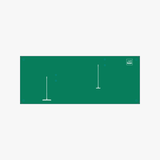 Shadowboard (Schattenwand, Klemmleiste) Grün Ohne Reinigungsgeräte