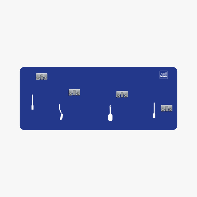 Klemmleiste Shadowboard – 5S Cleaning Station (Mo System)