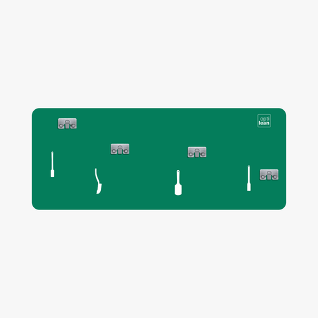 Schattenwand Klemmleiste