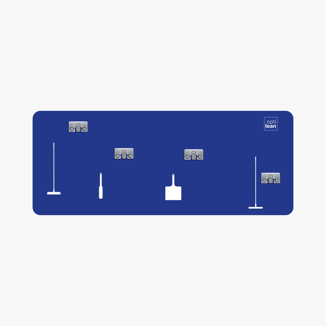 Klemmleiste Shadowboard – 5S Cleaning Station (Mo System)