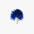 Staubmagnet Blau
