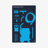 Staubsauger Schattenwand / Cleaning Station / Shadowboard