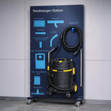 Staubsauger Schattenwand / Cleaning Station / Shadowboard