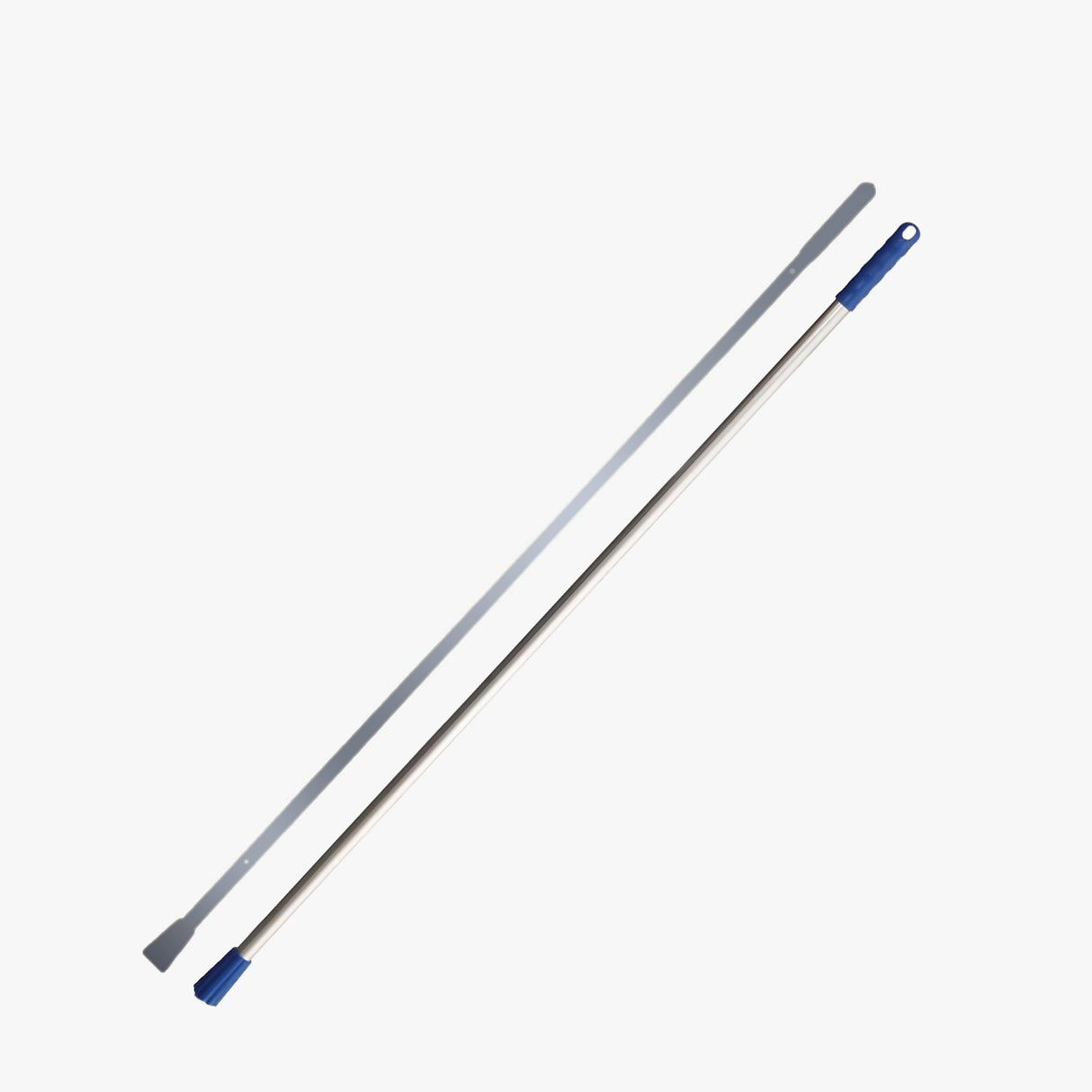 Stiel HACCP Schatten Edelstahlschatten + Stiel blau