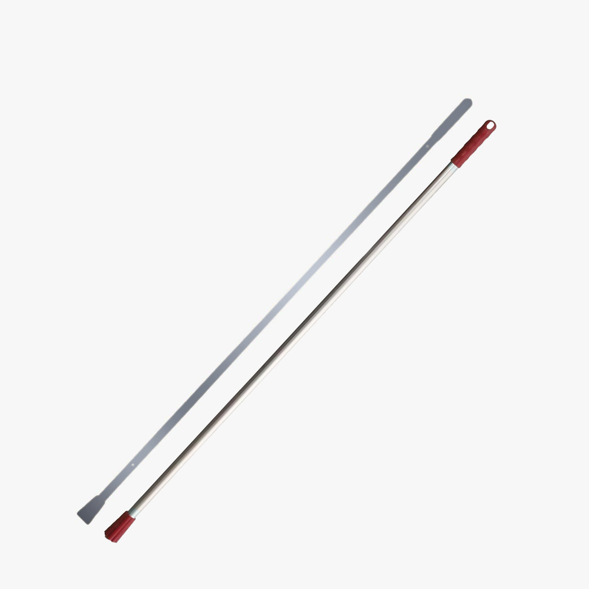 Stiel HACCP Schatten Edelstahlschatten + Stiel rot