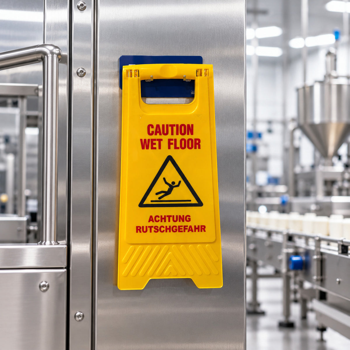 Achtung Wartungsarbeiten Warnschild
