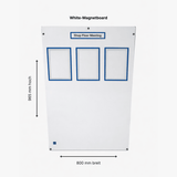 White -Magnetboard 800 mm Board