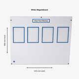 White -Magnetboard 1210 mm Board