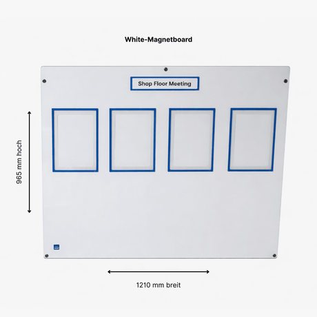White -Magnetboard 1210 mm Board