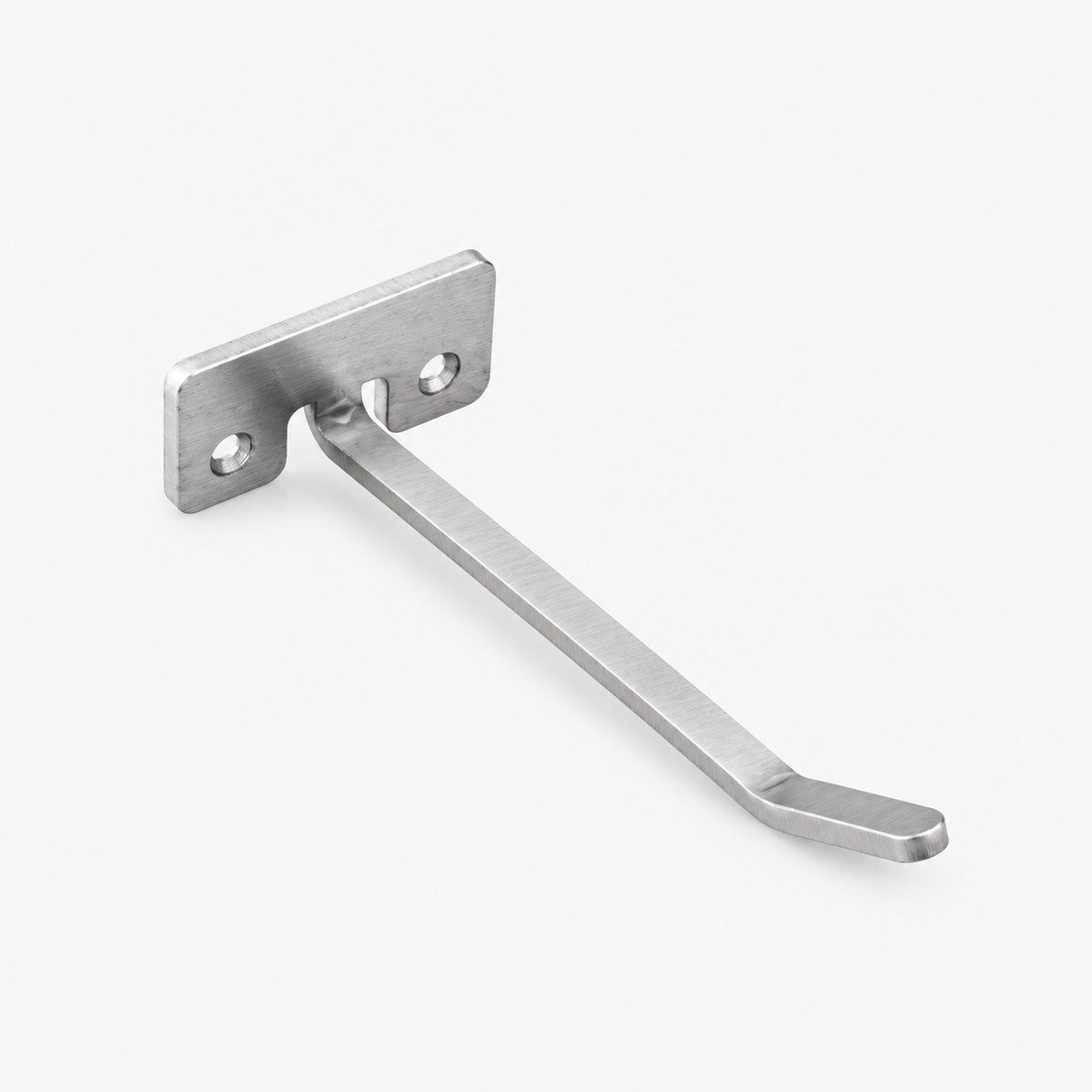 Halterung für zwei Besen – Edelstahl 6 × 100 mm
