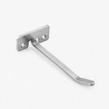 Edelstahl Halterungen für Schattenwand & Cleaning Station Halterung für zwei Besen (6 × 100 mm)