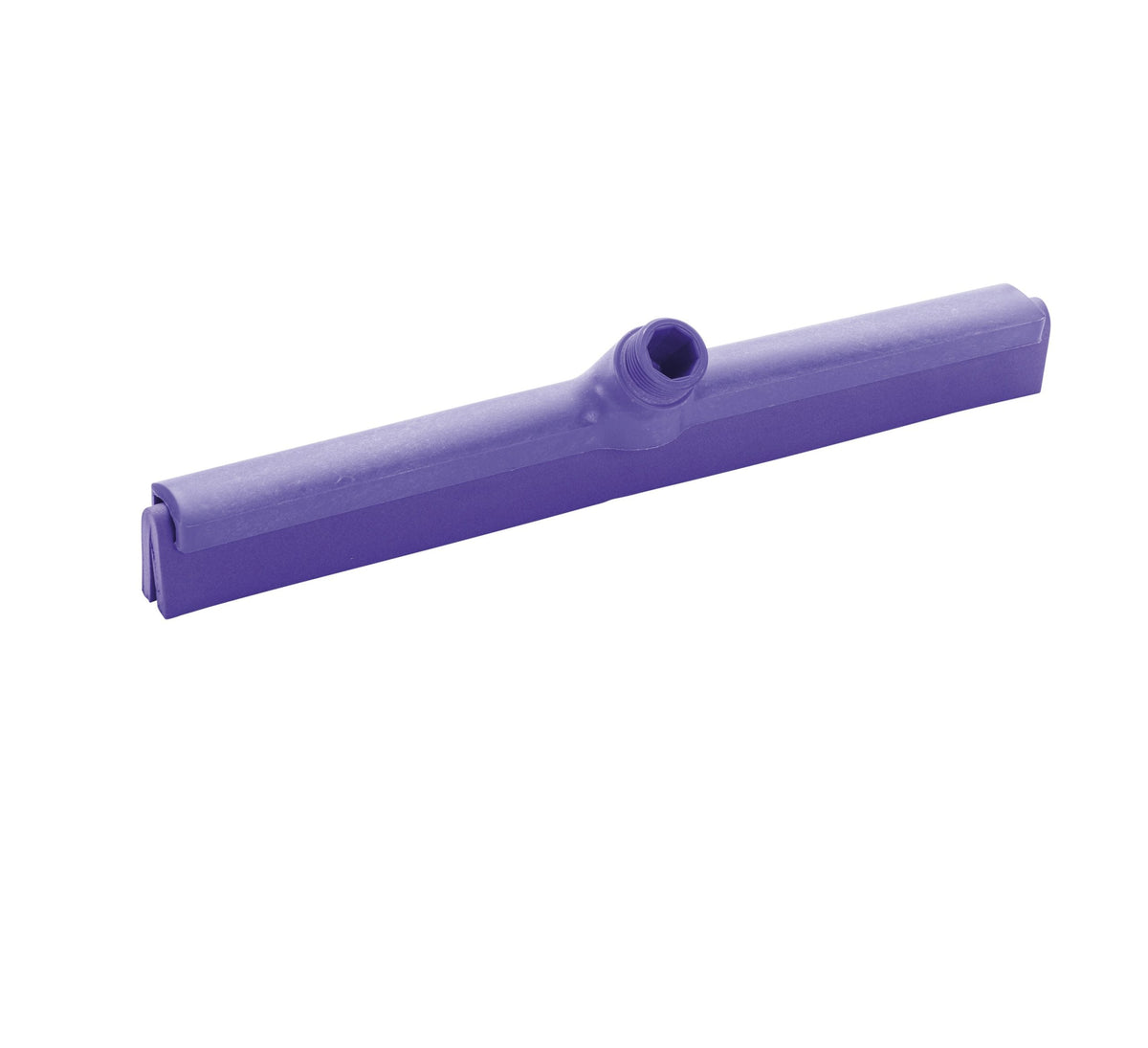 Abzieher (Wasserschieber, Flitsche) einlippig HACCP 420mm - 620mm lila 420 mm 2 Lippen