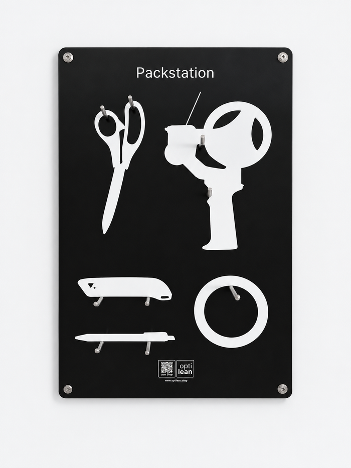 Packstation Schattenwand – Größe L (ohne Material)