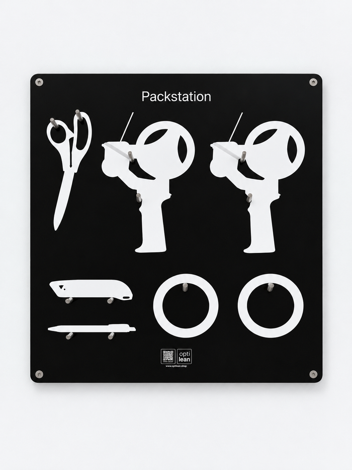Packstation Schattenwand – Größe XL (ohne Material)