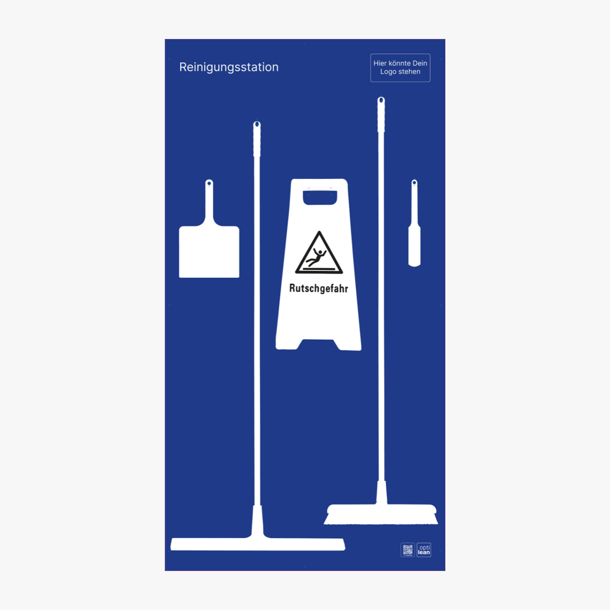 Reinigungsboard für Industrielle Anwendungen Blau
