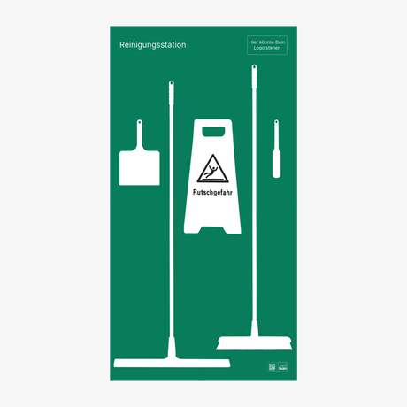 Reinigungsboard für Industrielle Anwendungen Grün