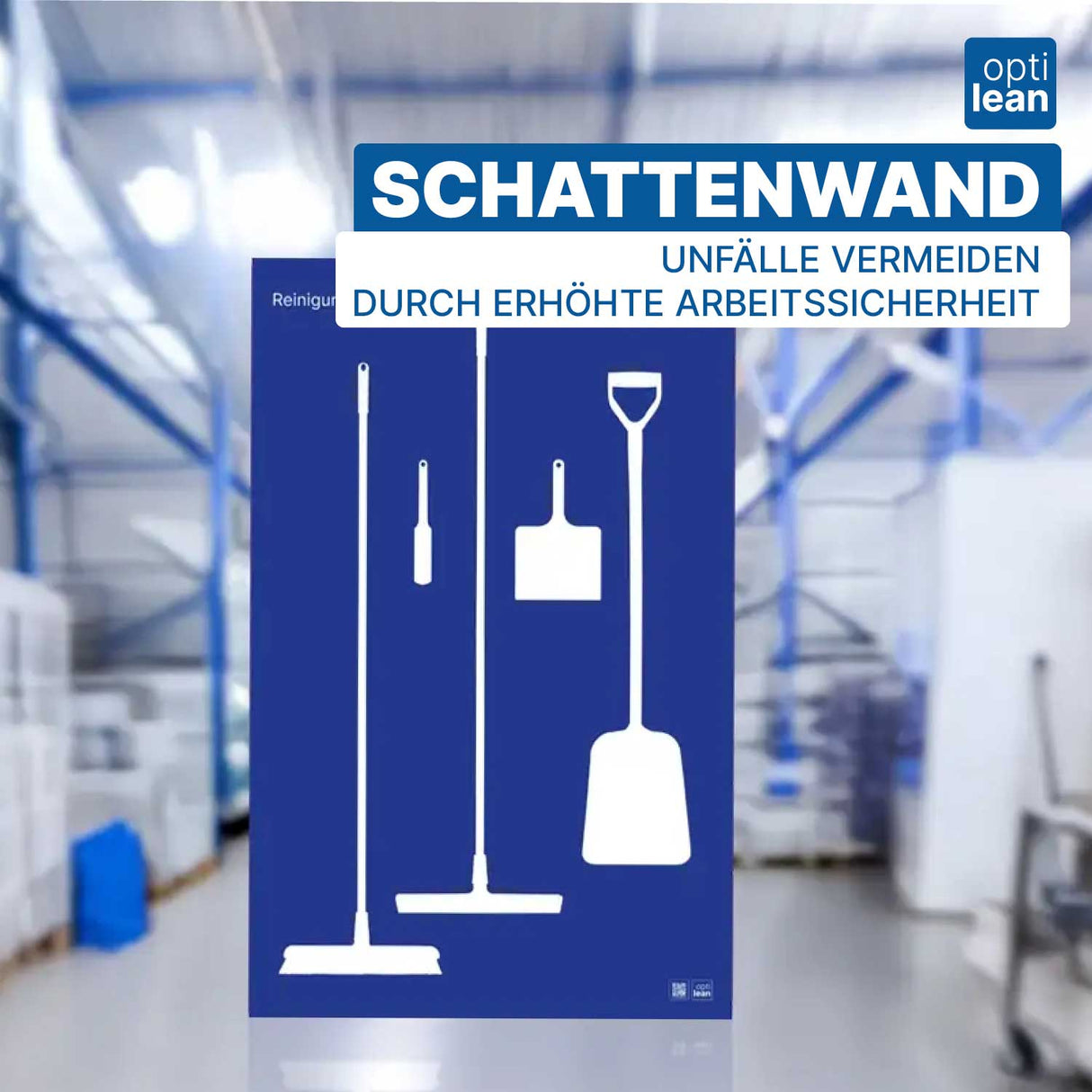 Shadowboard Reinigung