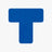 Bodenmarkierung T-Stück - 50mm x 150mm - 25 Stück blau